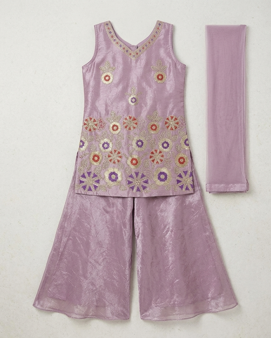 Crush Fendy Multicolor Embroidery Chic