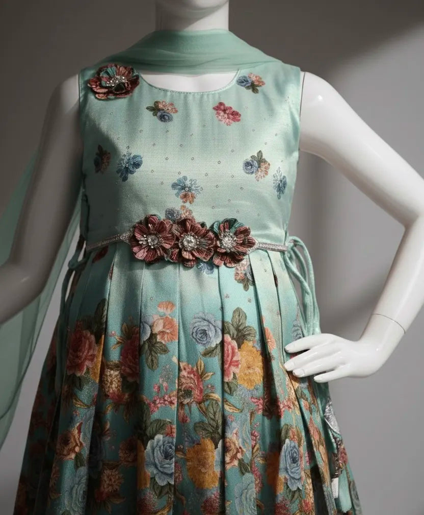 Enchanting Ethnic Palazzo Set for Girls (Available in 3 Colors!)