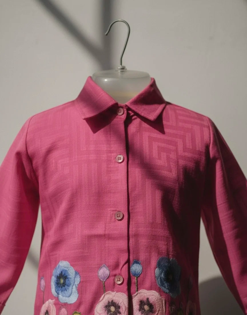 The Meadow Bloom Shirt & Palazzo Set