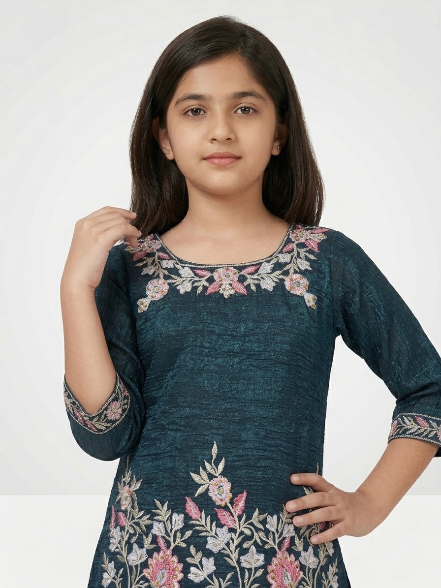 Embroidery Palazzo Set
