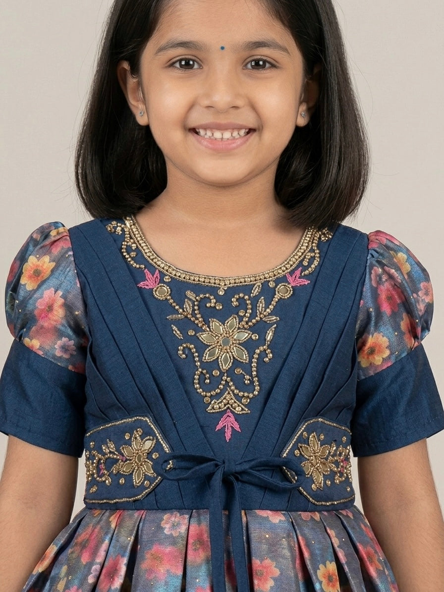 Pattu Pavadai frock