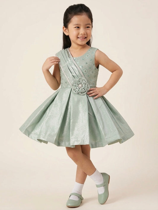 Beadswork Party Frock