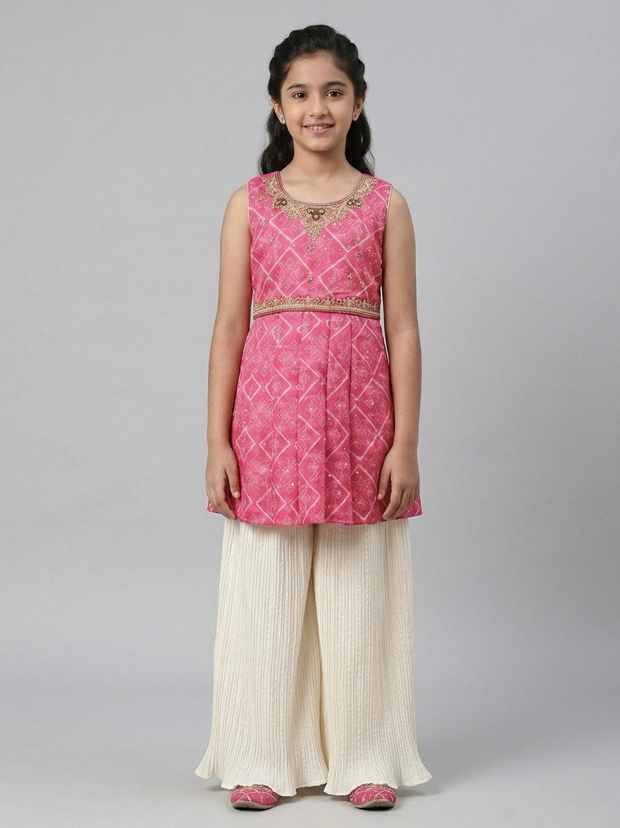 Peplum-Style Palazzo