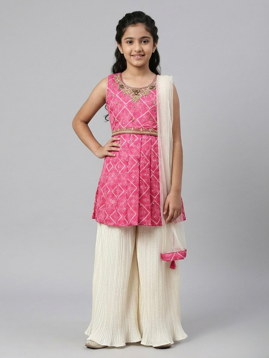 Peplum-Style Palazzo