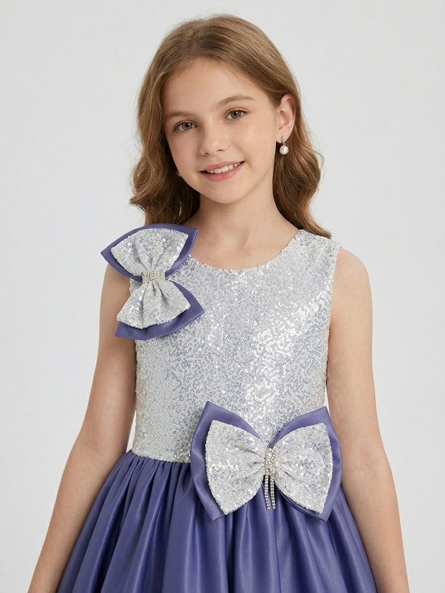 Shimmering Sequins Party Gown