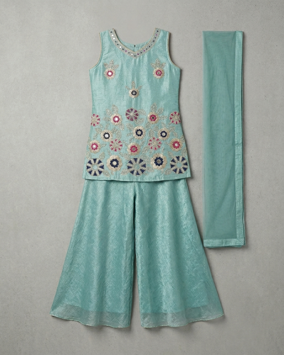 Crush Fendy Multicolor Embroidery Chic
